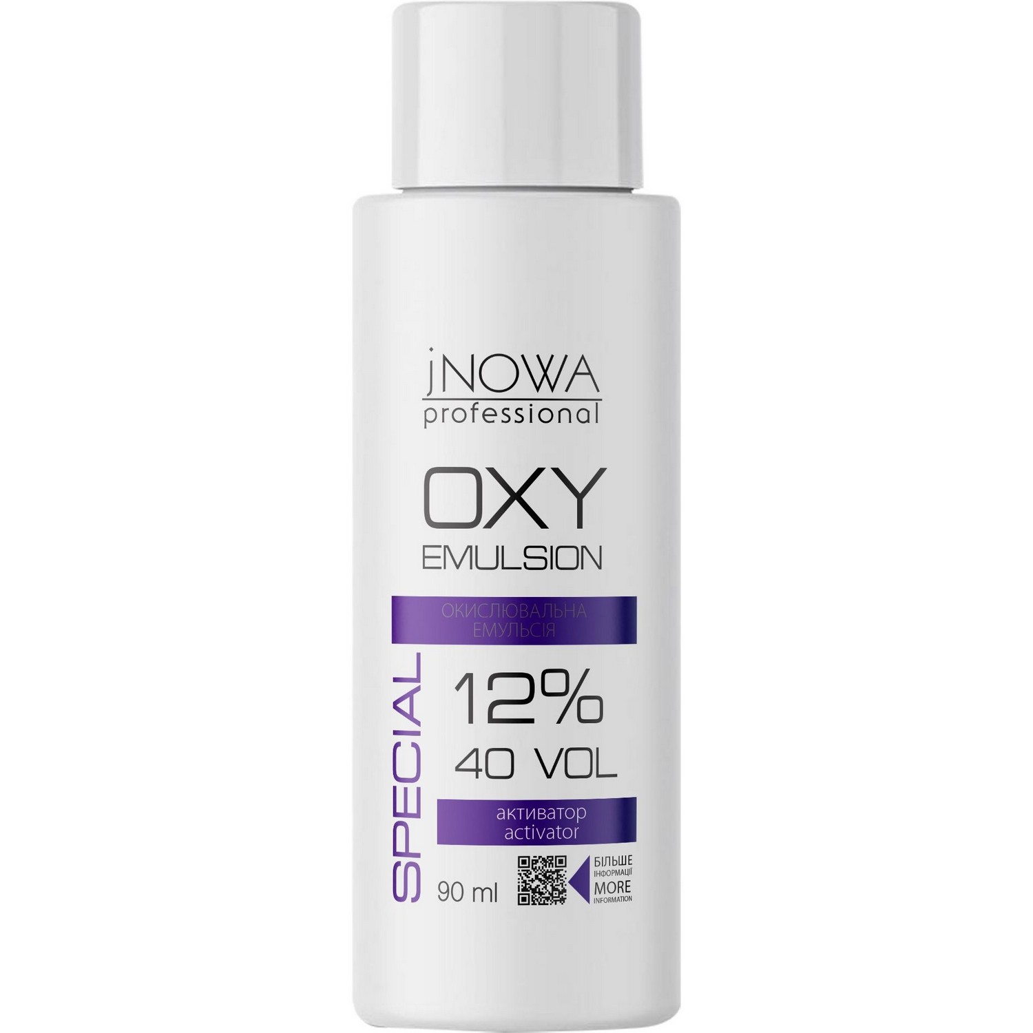 Окислительная эмульсия jNOWA Professional Special OXY 12%, 40 vol, 90 мл - фото 1