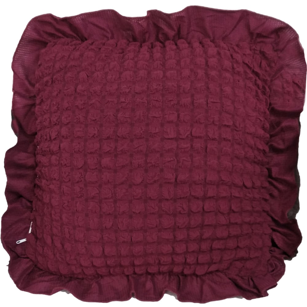 Декоративна подушка Love You з наволочкою, 45х45 см, пурпурно-червона (181154) - фото 1