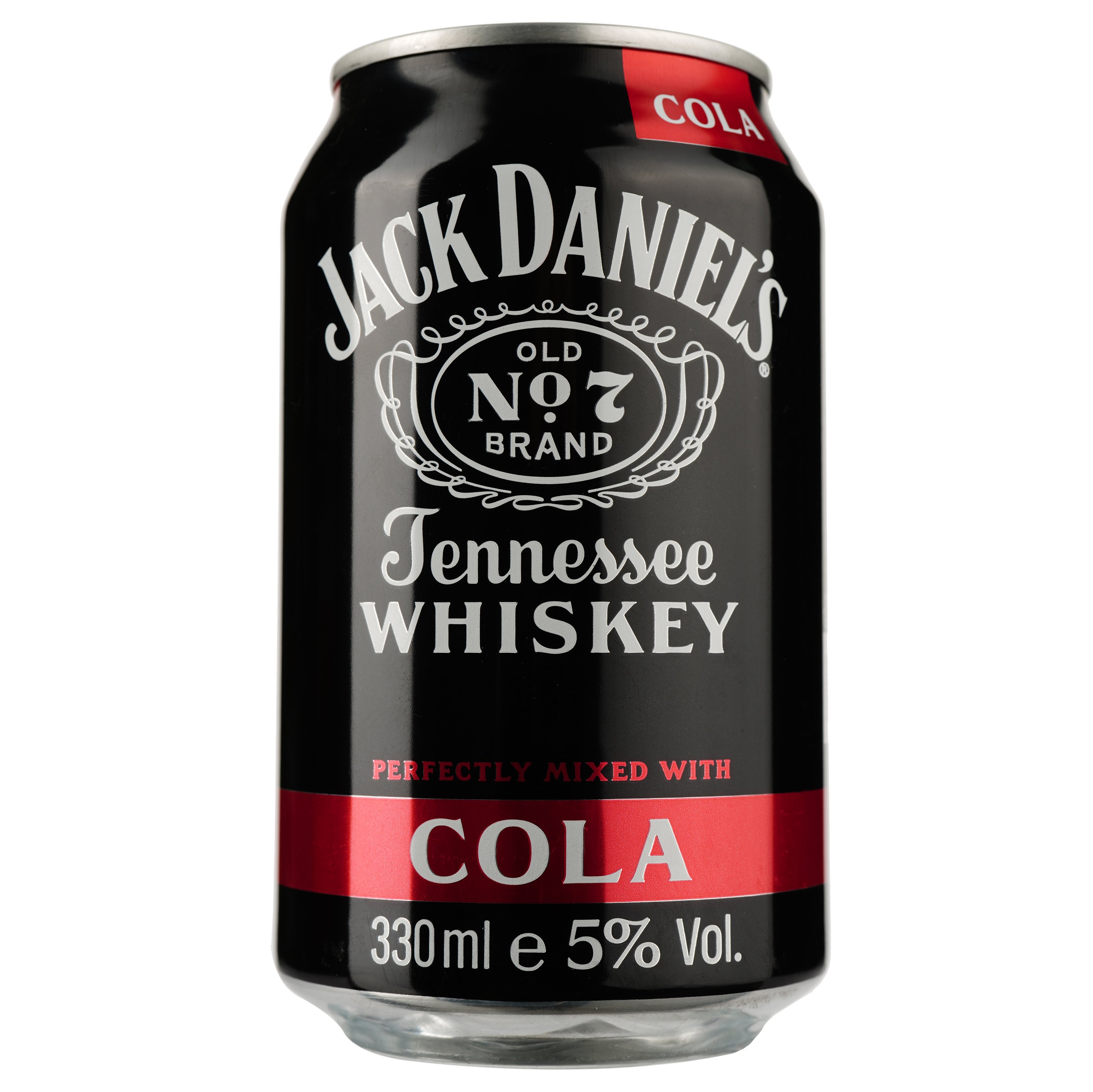 Напиток слабоалкогольный Jack Daniel's & Cola ж/б, 0,33 л, 5% (878964) - фото 1
