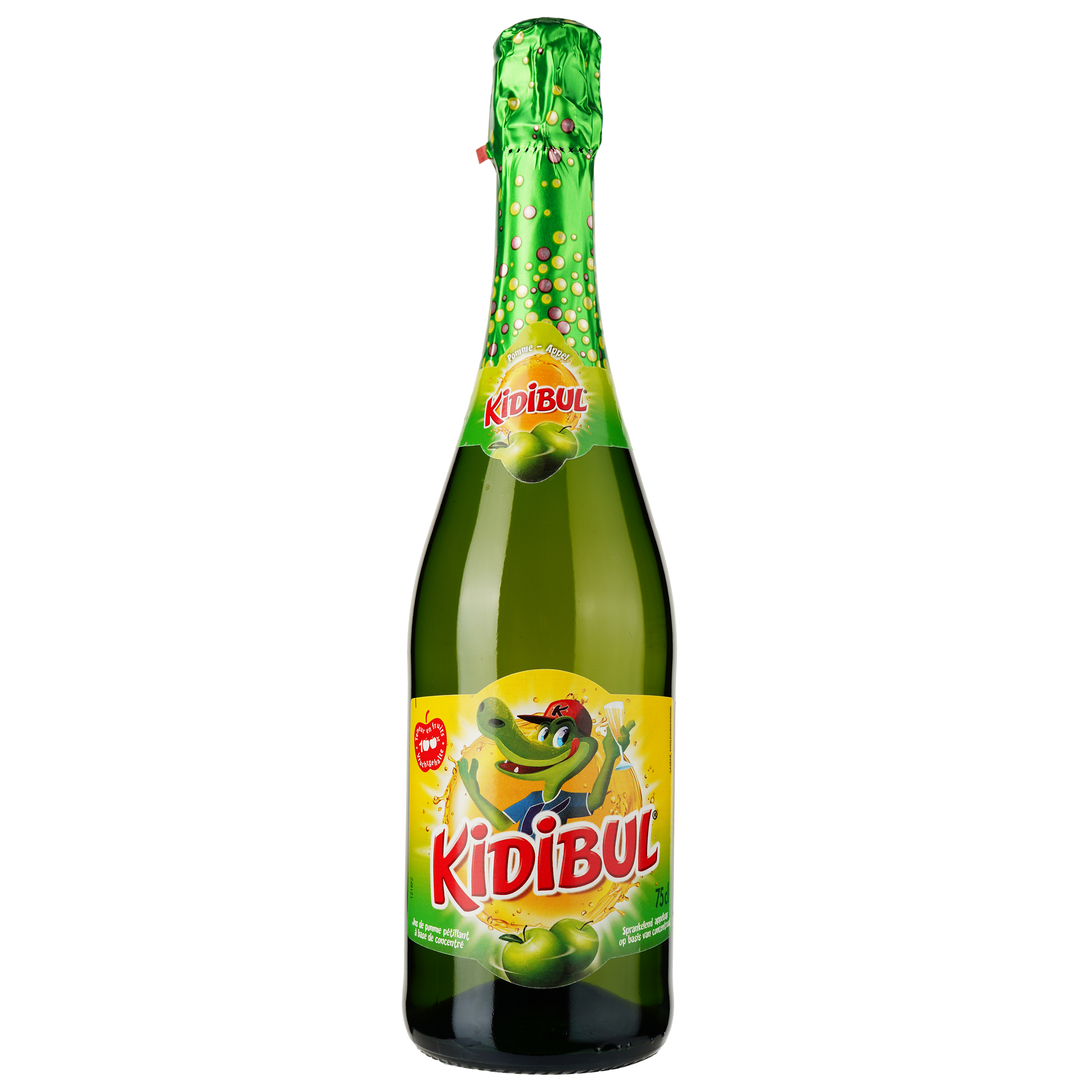 Напиток Kidibul Яблоко безалкогольный 0.75 л (452746) - фото 1