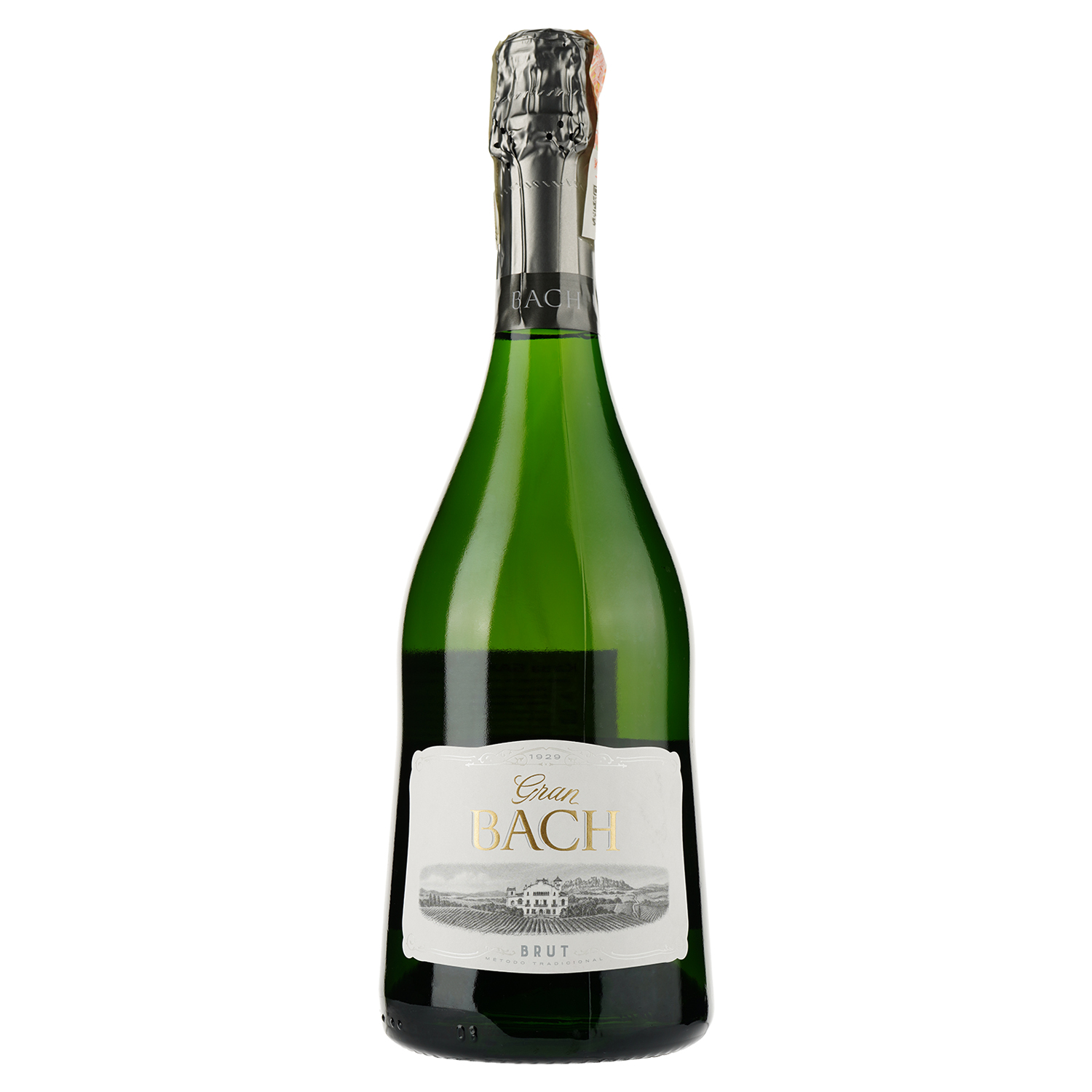 Вино игристое Bach Cava Gran Brut, белое, брют, 0,75 л - фото 1