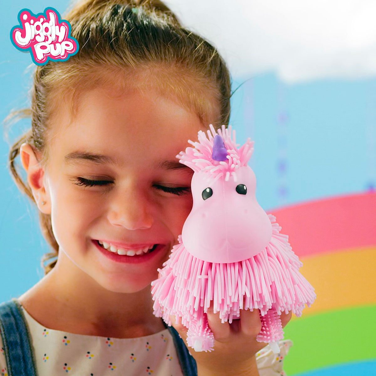 Інтерактивна іграшка Jiggly Pup Чарівний єдиноріг, рожевий (JP002-WB-PI) - фото 4