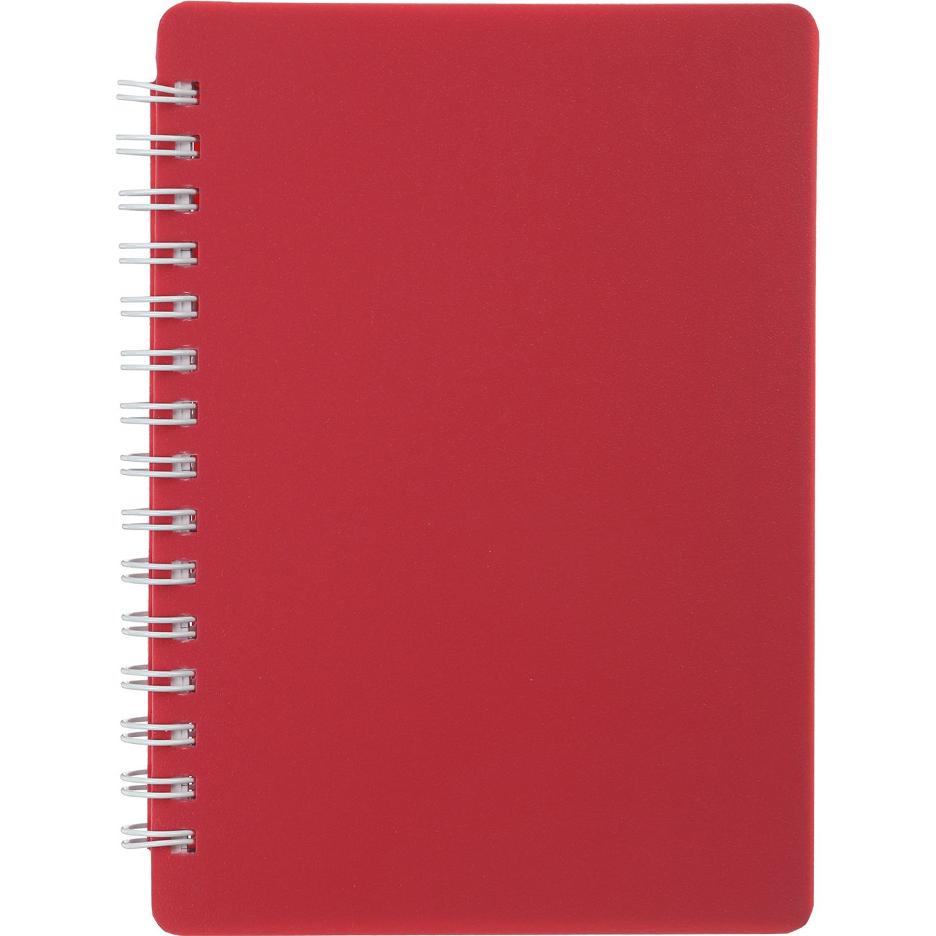 Книга записна Buromax Classic в клітинку А6 спіраль червона 80 аркушів (BM.2589-005) - фото 1