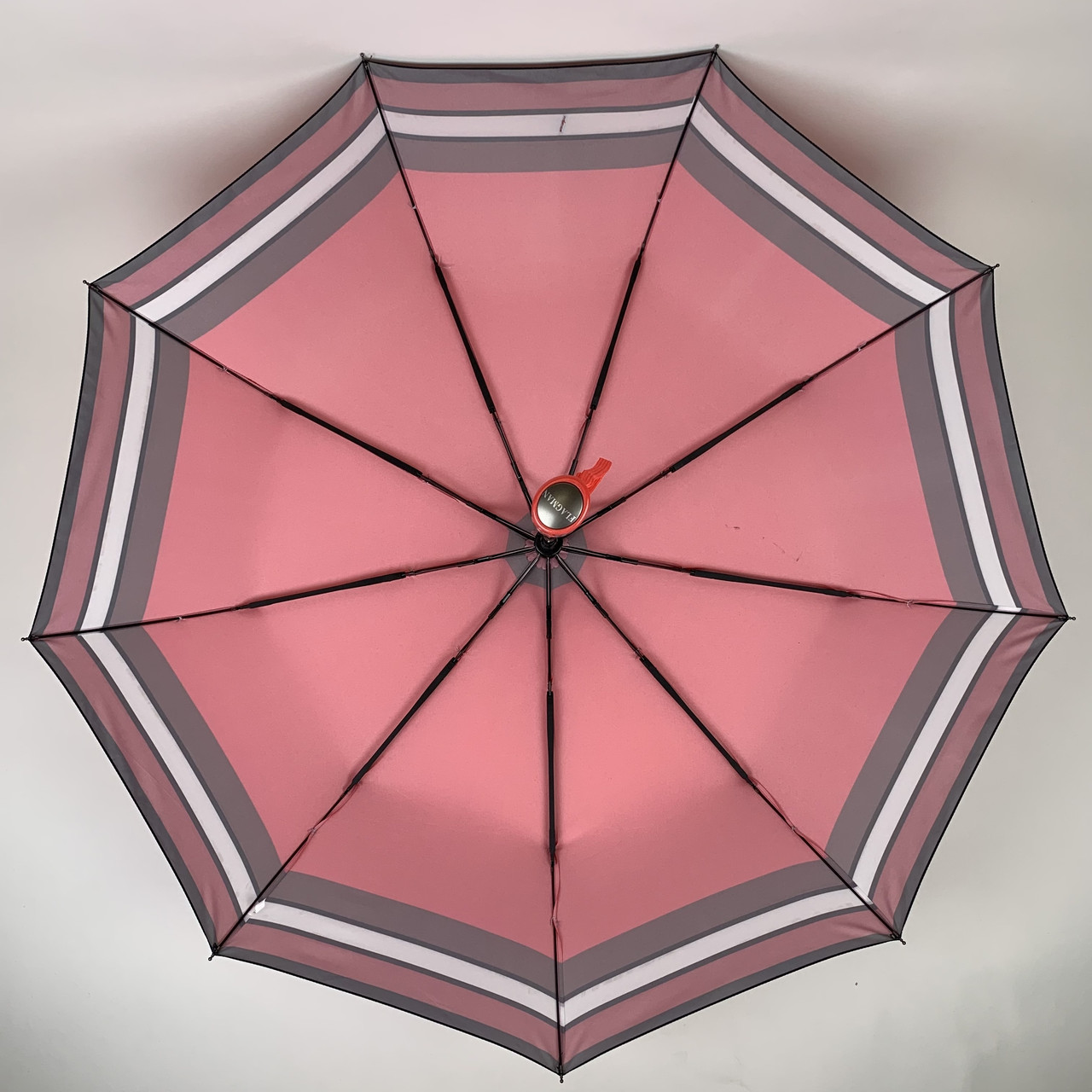 Женский складной зонтик полуавтомат The Best 97 см красный - фото 5