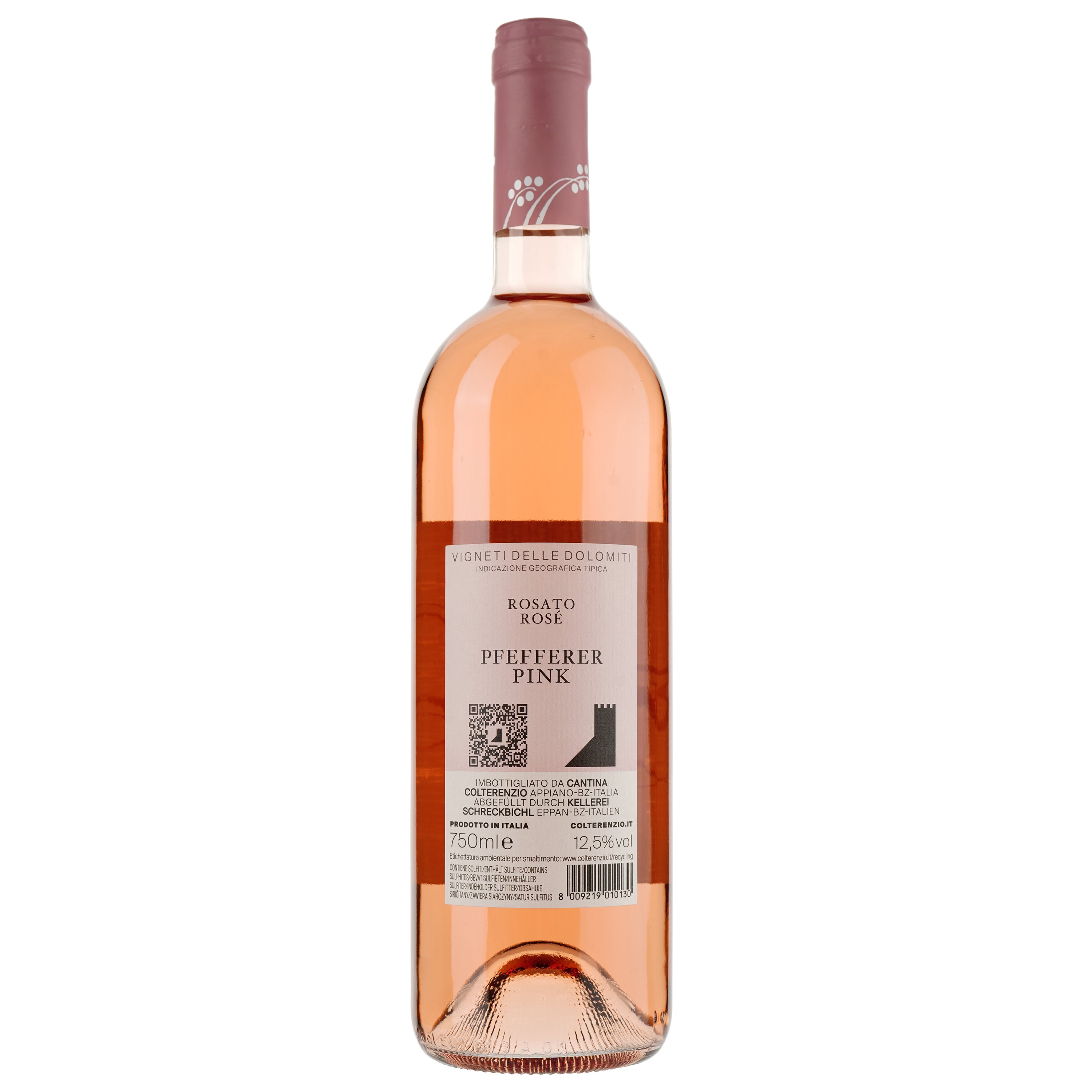 Вино Colterenzio Pfefferer Pink, 12,5%, 0,75 л - фото 2
