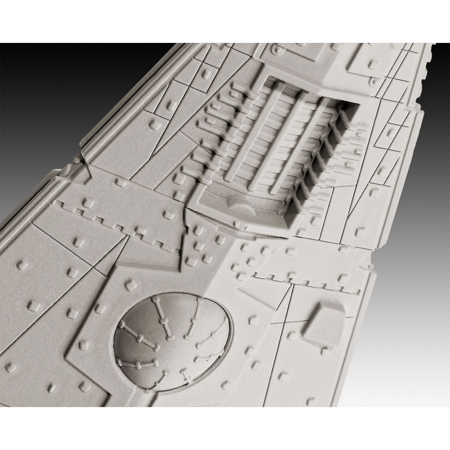 Сборная модель Revell Космический корабль Imperial Star Destroyer, уровень 3, масштаб 1:12300, 21 деталь (RVL-03609) - фото 4