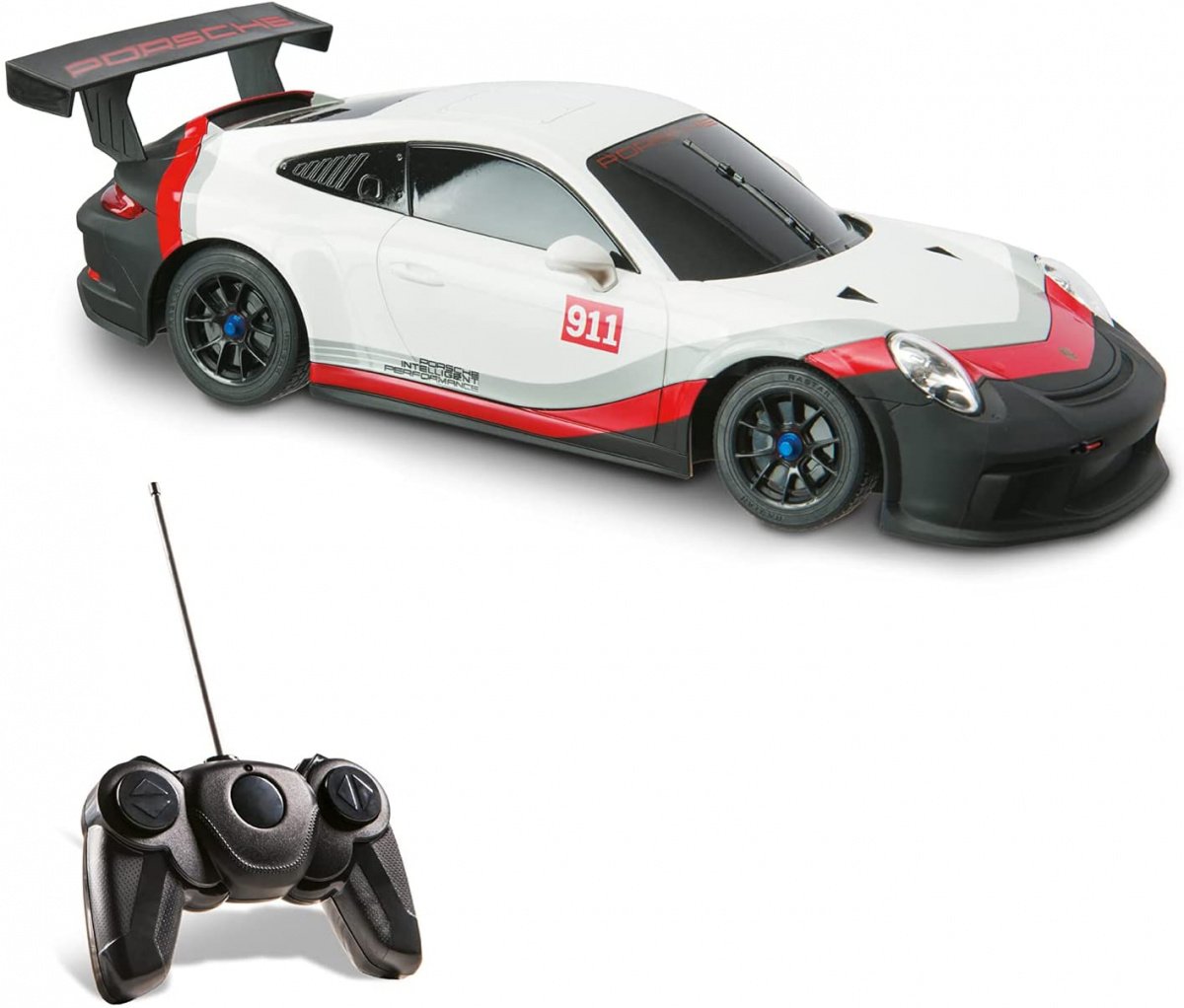 Автомодель на радиоуправлении Mondo Porsche 911 Gt3 Cup 2020 R/C 1:18 белый (63535) - фото 2