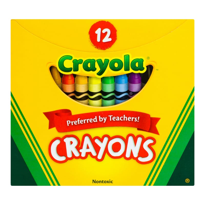 Набор восковых мелков Crayola, 12 шт. (256239.072) - фото 1