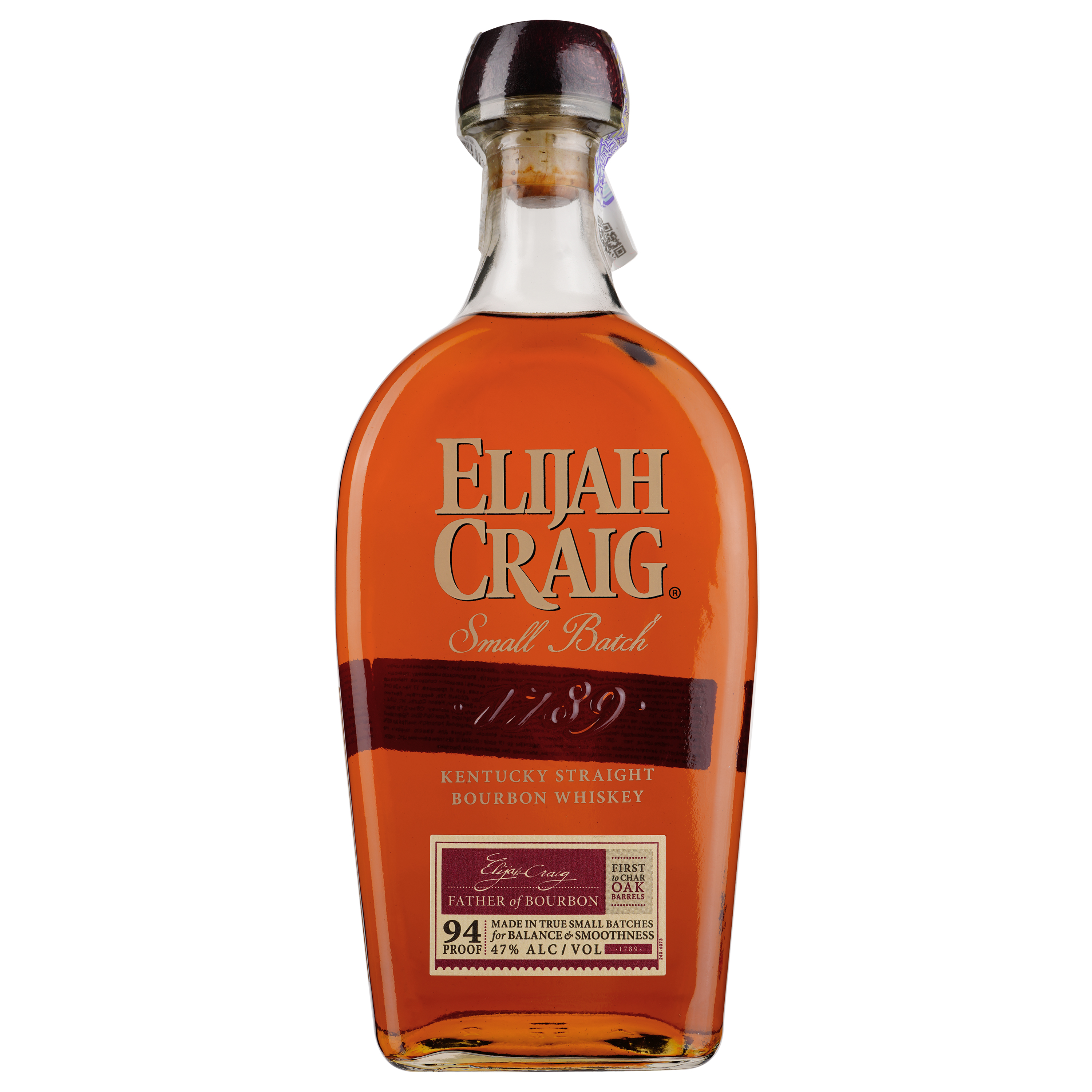 Виски Elijah Craig Small Batch 47% 0.75 л - фото 1