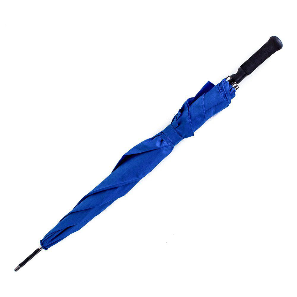 Жіноча парасолька-палиця напівавтомат Fare 106 см синя - фото 4