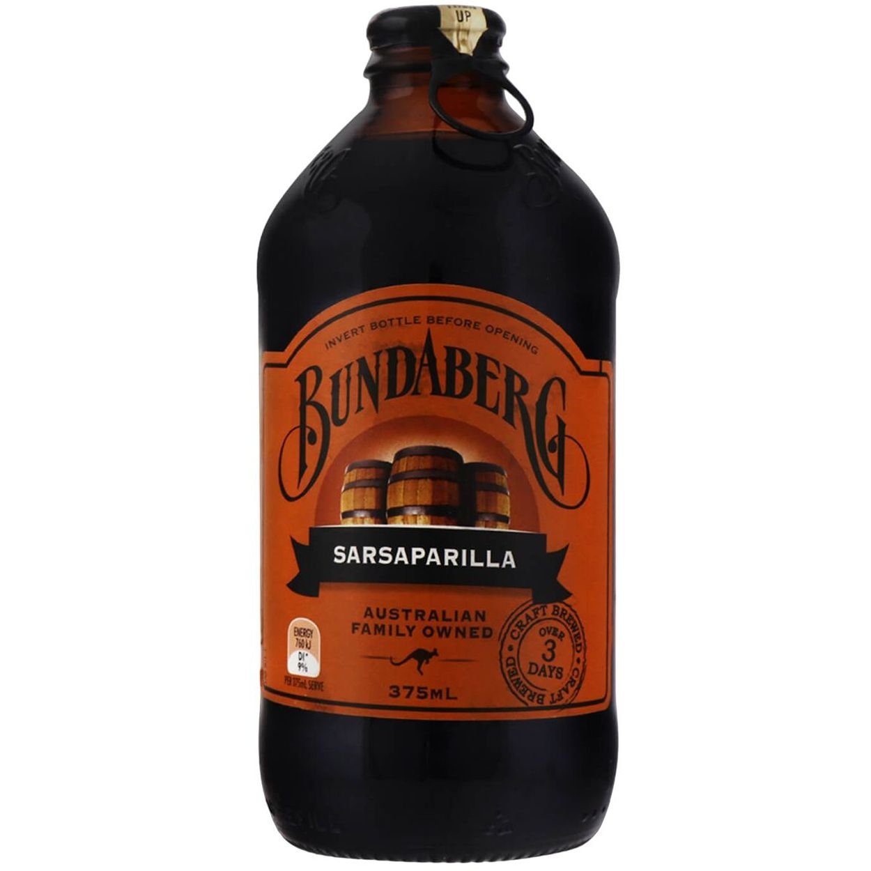 Напиток Bundaberg Sarsaparilla безалкогольный 0.375 л (833462) - фото 1
