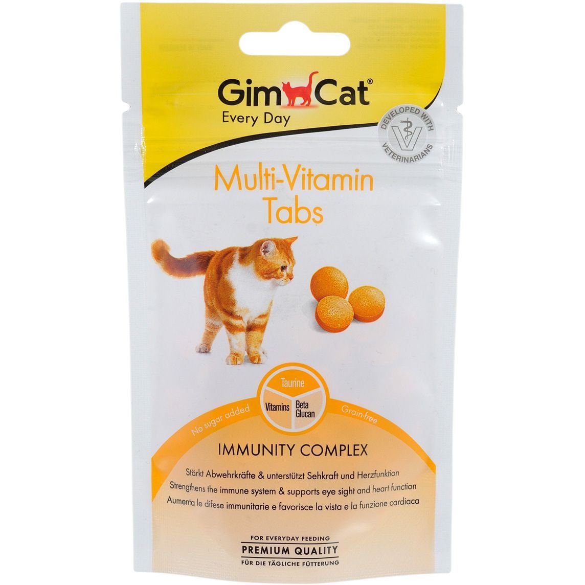 Таблетки для котов GimCat Every Day Multivitamin, 40 г - фото 1