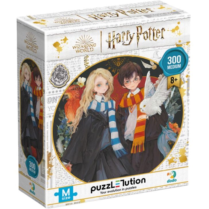 Пазл класичний DoDo Toys Harry Potter Луна та Гаррі 200500, 300 елементів - фото 1