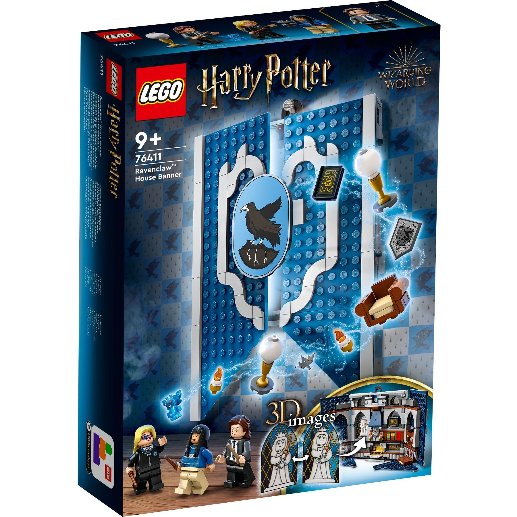 Конструктор LEGO Harry Potter Прапор гуртожитку Рейвенклов, 305 деталей (76411) - фото 1