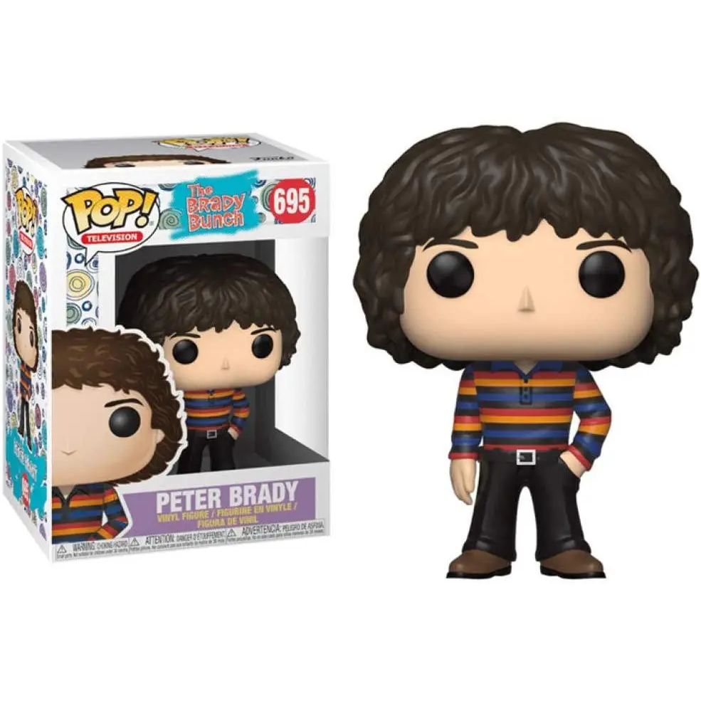 Фигурка Funko Pop Питер Брэди Семейка Брэди The Brady Bunch Peter Brady 10 см TBB PB 695 - фото 1