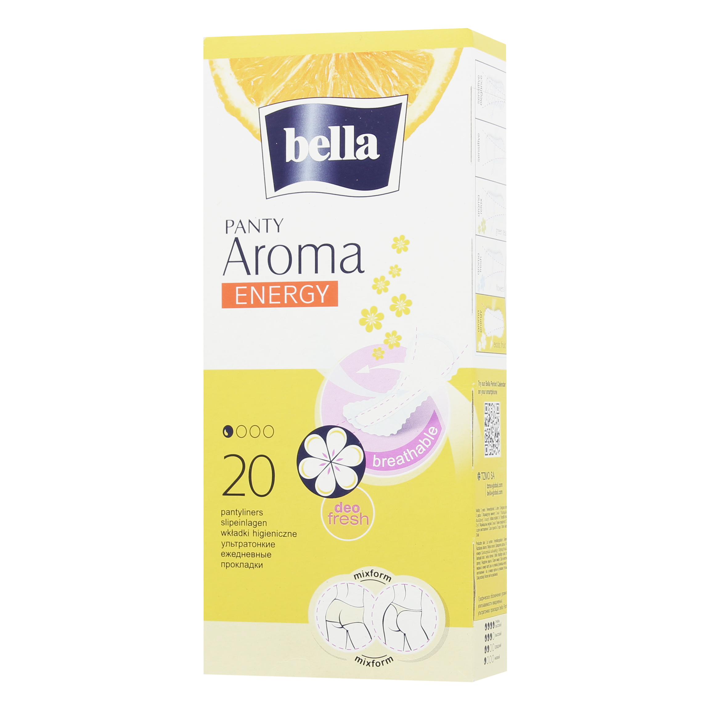Щоденні прокладки Bella Panty Aroma Energy 20 шт. - фото 5