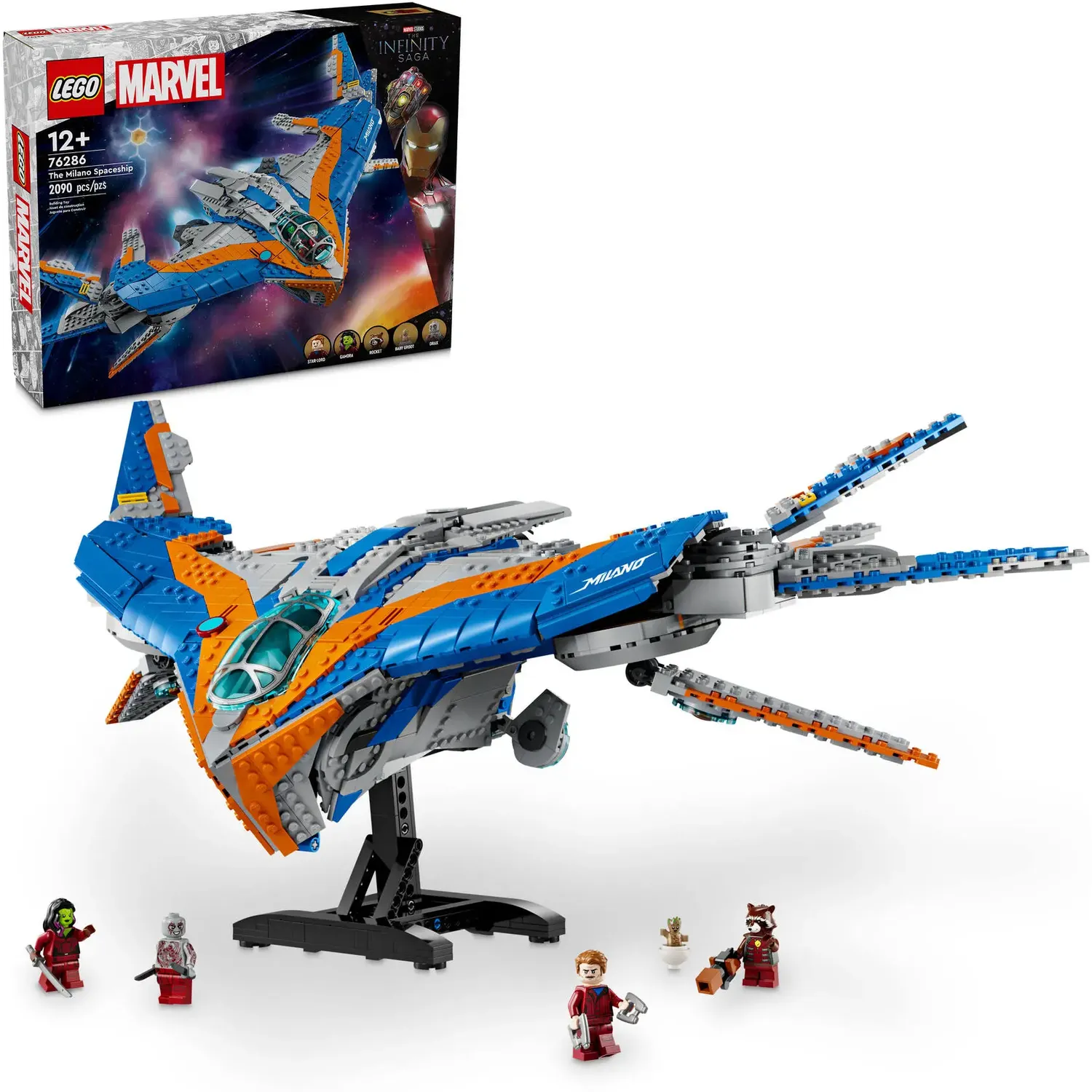 Конструктор LEGO Super Heroes Marvel Вартові Галактики: Мілано 2090 деталей (76286) - фото 2