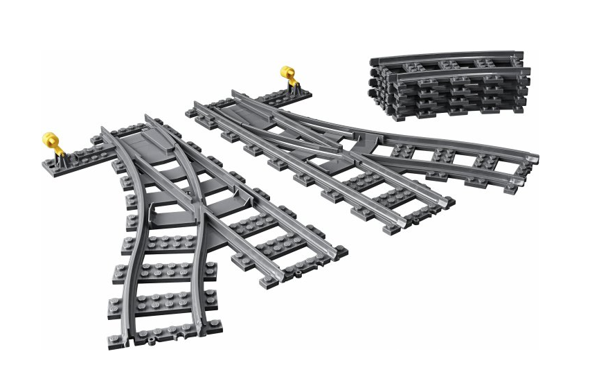Конструктор LEGO City Залізничні стрілки, 8 деталей (60238) - фото 3