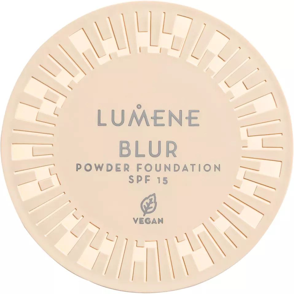Компактная пудра для лица 2в1 Lumene Blur Longwear Powder Foundation SPF 15, тон 2, 10 г - фото 3