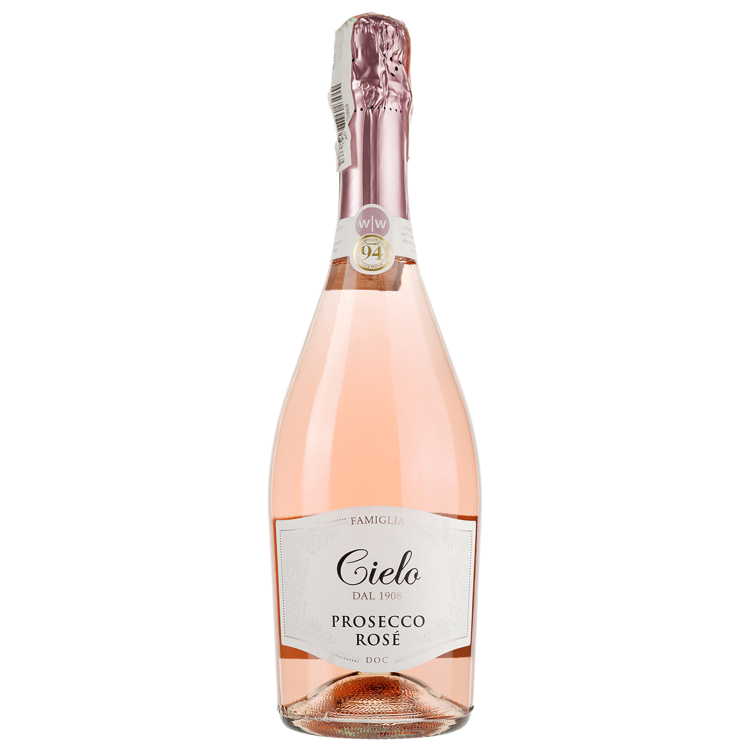 Вино ігристе Cielo e Terra Prosecco Rose Spumante Extra Dry DOC, рожеве, екстрасухе, 11%, 0,75 л - фото 1