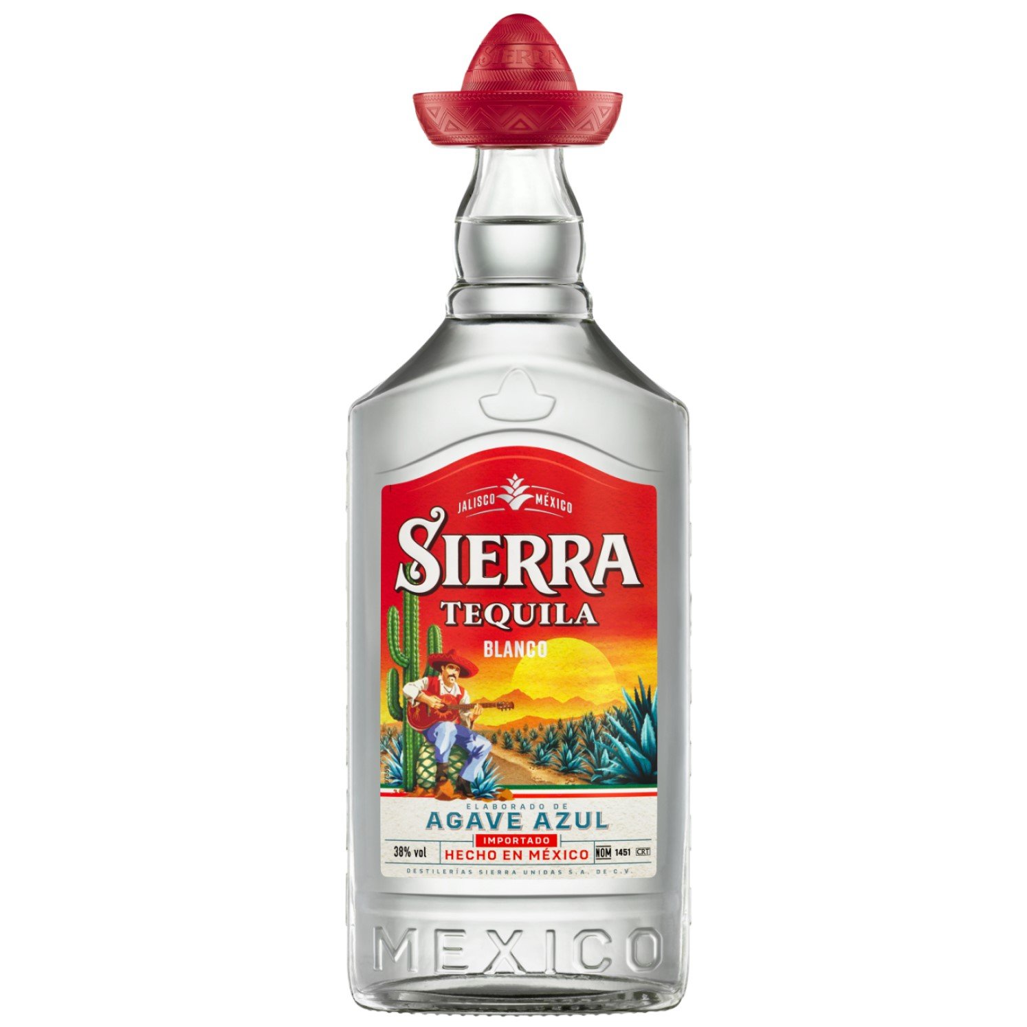 Текіла Sierra Blanco 38% 0.7 л - фото 1