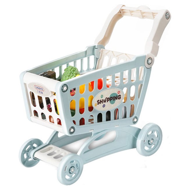 Дитячий візок для покупок у супермаркеті Beiens, блакитний (M890blue) - фото 1
