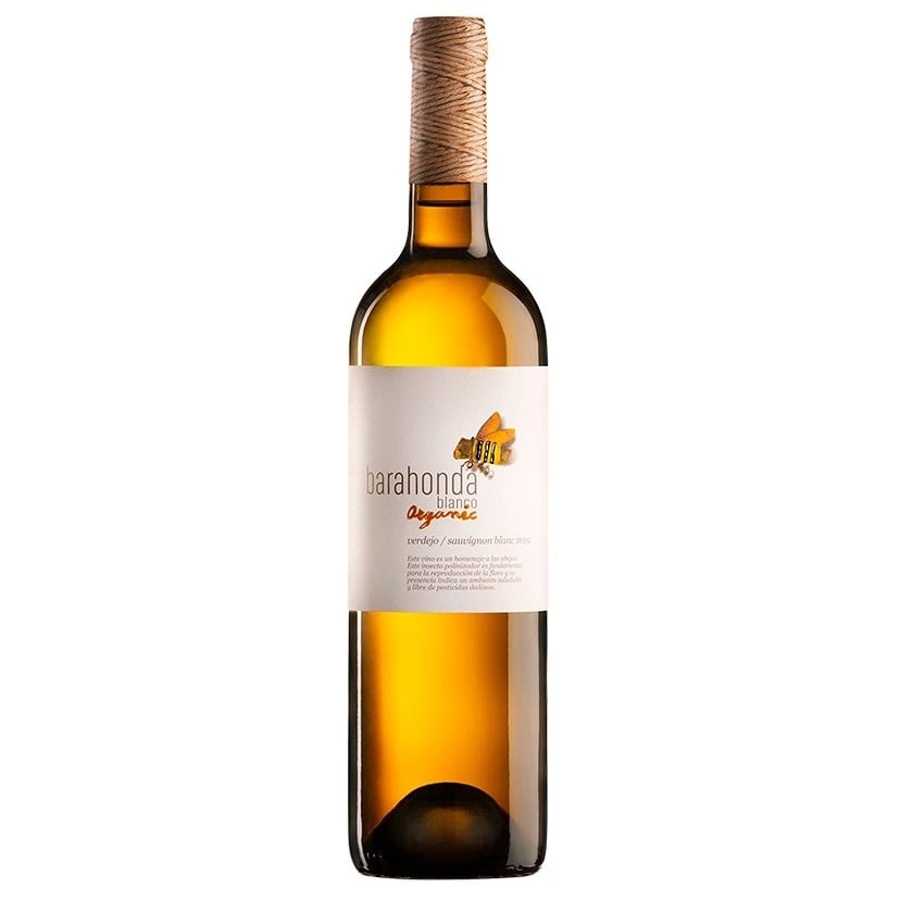 Вино Barahonda Blanco Organic Verdejo-Sauvignon Blanc, біле, сухе, 12,5%, 0,75 л - фото 1