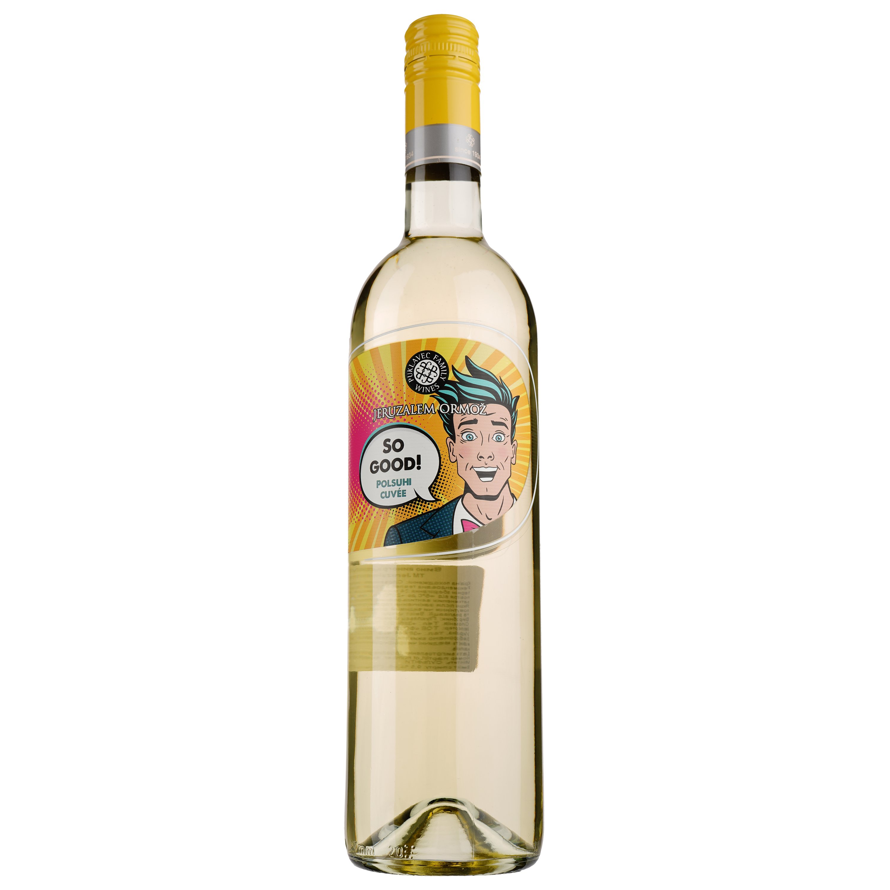Вино Jeruzalem Ormoz So Good! White, белое, полусухое, 0,75 л - фото 1