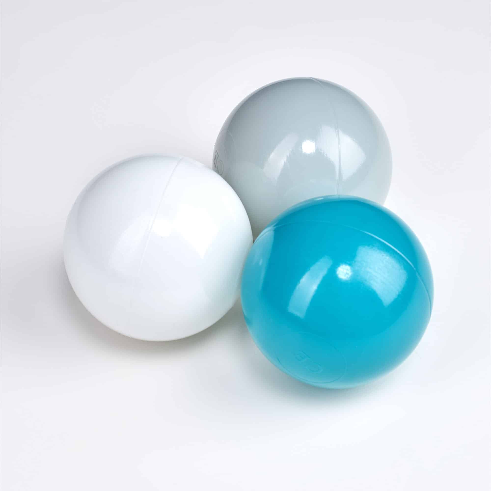 Манеж BabyGO Playpark з 48 кульками синій - фото 2