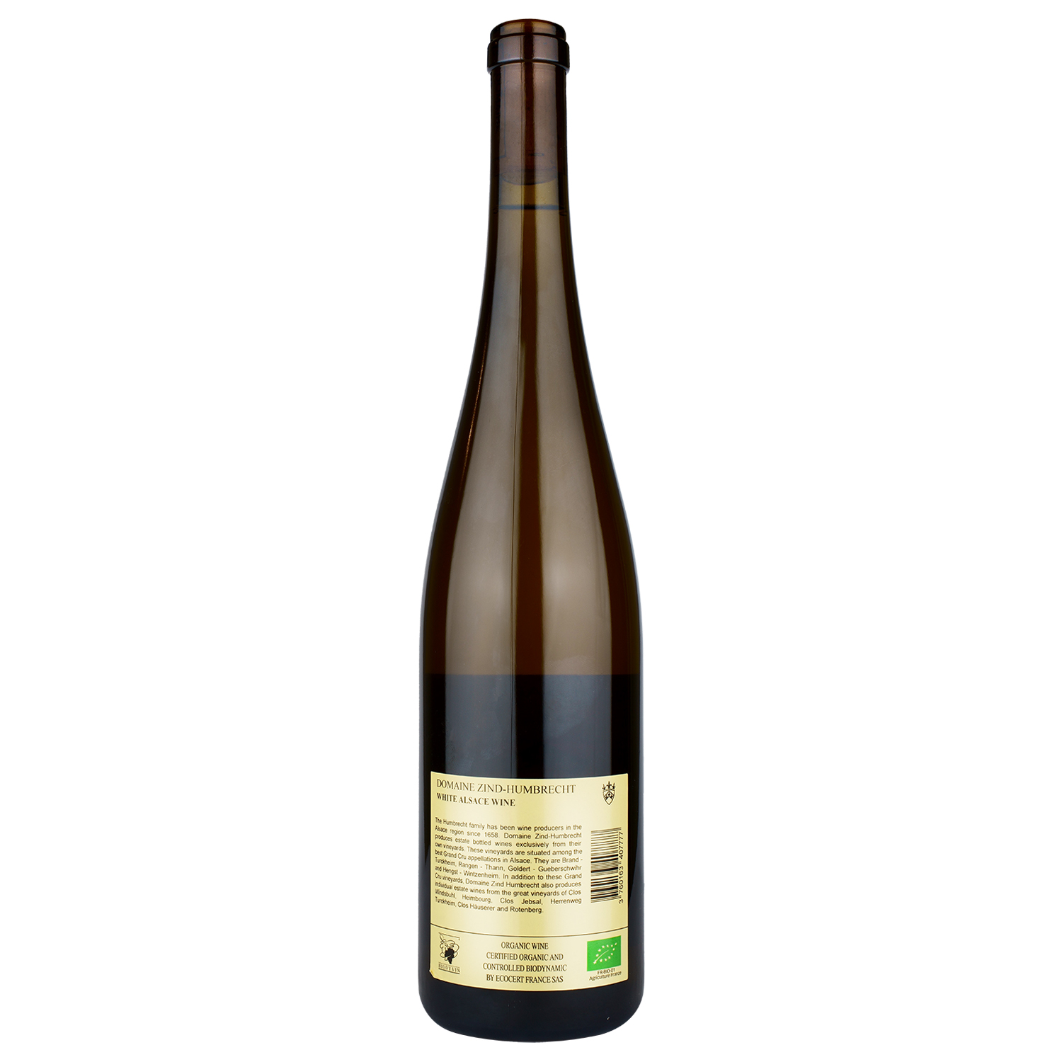 Вино Zind-Humbrecht Pinot Gris Heimbourg 2018, белое, сухое, 0,75 л (R4903) - фото 2