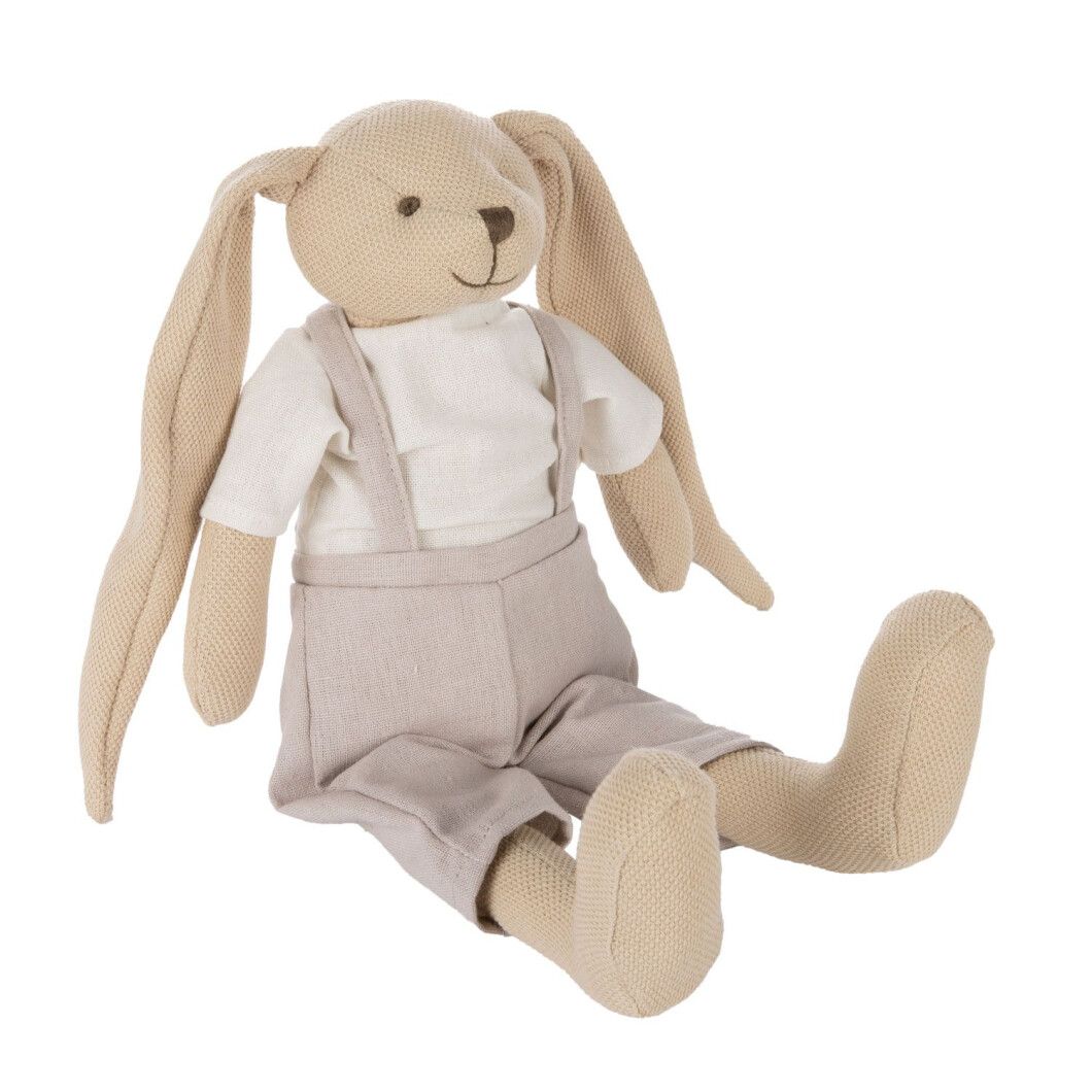 М'яка іграшка Canpol babies Кролик, бежевий (80/200_bei) - фото 4