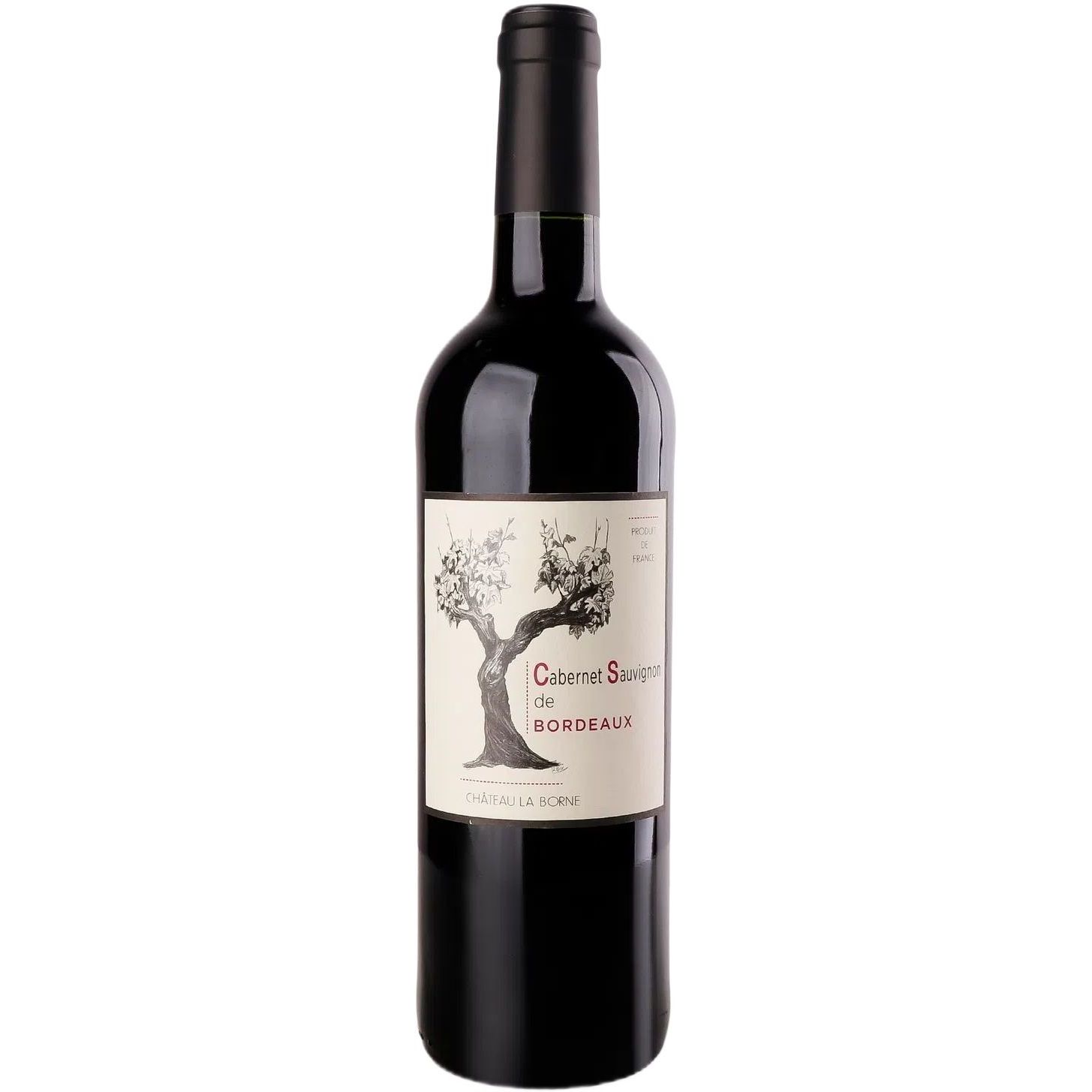 Вино Chateau La Borne Cabernet Sauvignon красное сухое 0.75 л - фото 1