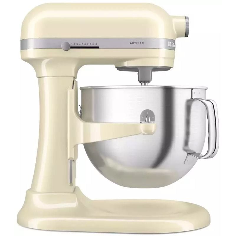 Планетарний міксер KitchenAid Artisan з підйомною чашею 6.6 л кремовий (5KSM70SHXEAC) - фото 1