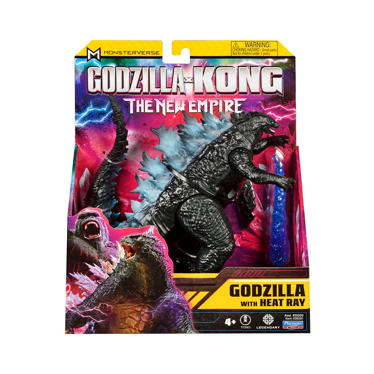 Ігрова фігурка Godzilla vs Kong Ґодзілла до еволюції з променем 15 см (35201) - фото 3