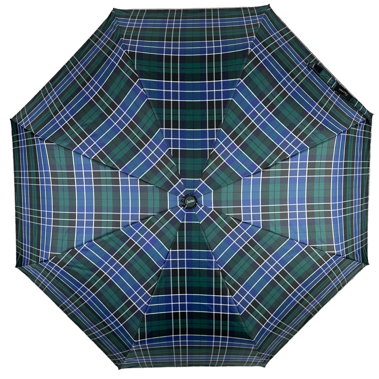 Складной зонтик полуавтомат Susino 97 см разноцветный - фото 4