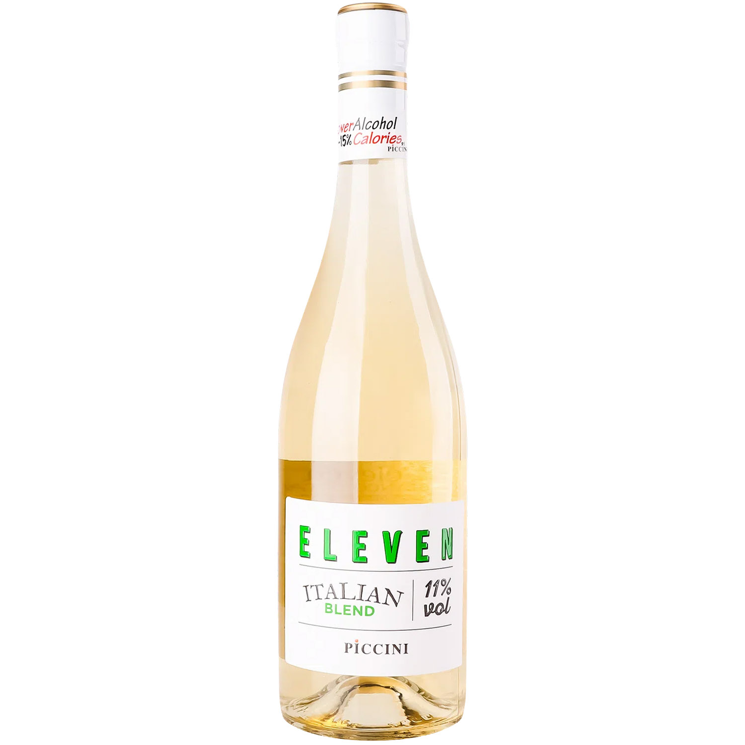 Вино Piccini Eleven Bianco белое сухое 0.75 л - фото 1