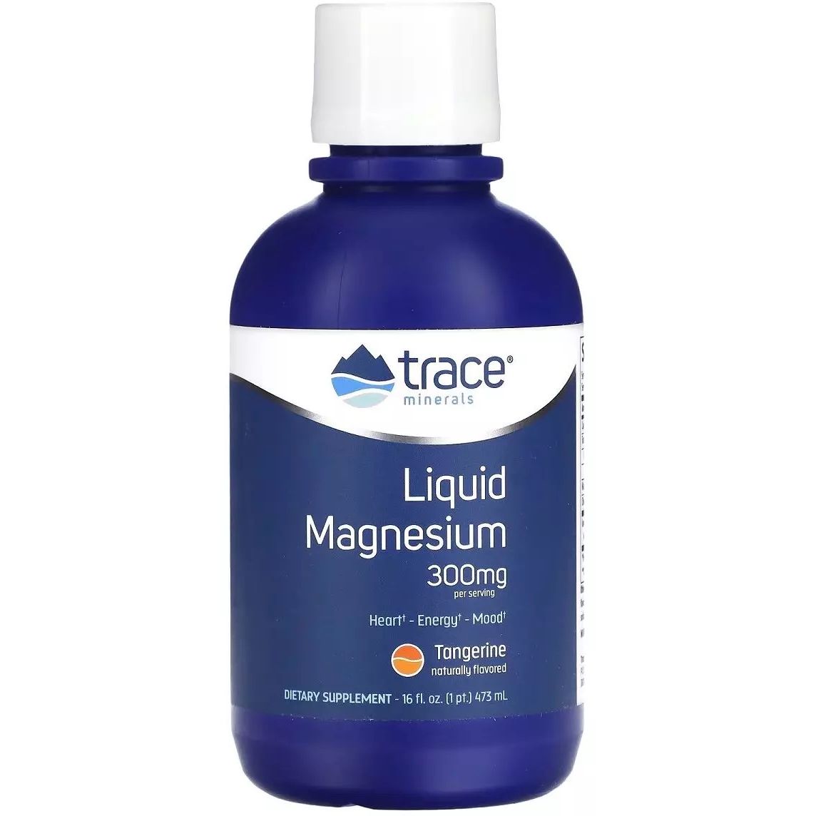 Магний Trace Minerals со вкусом мандарина 300 мг 473 мл - фото 1