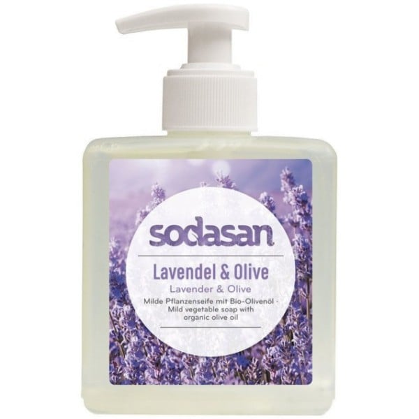 Органічне рідке мило Sodasan Lavender-Olive, 300 мл - фото 1