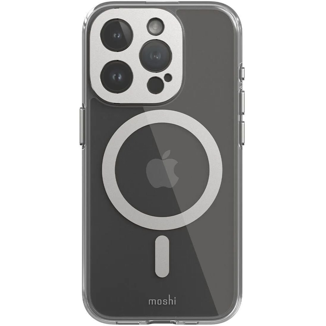 Чохол-накладка Moshi iGlaze Slim Hardshell Case Luna Silver для iPhone 15 Pro - фото 3