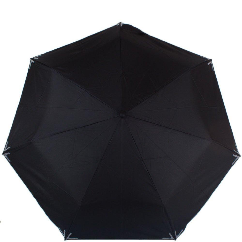 Мужской складной зонтик полный автомат Fare 96 см черный - фото 2