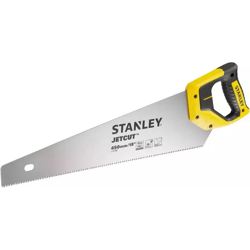 Ножівка по дереву Stanley Jet-Cut Fine 11TPI 450 мм (2-15-595) - фото 2