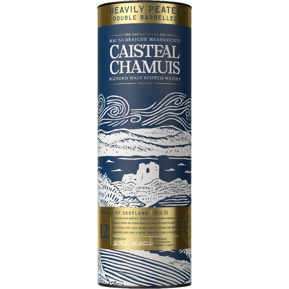 Віскі Caisteal Chamuis 12 yo Blended Malt Scotch Whisky, 46%, 0,7 л - фото 2