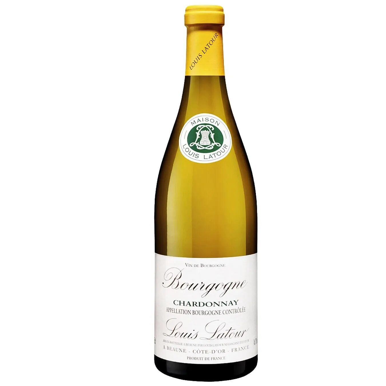 Вино Louis Latour Bourgogne Chardonnay АОС, белое, сухое, 11-14,5%, 0,75 л - фото 1