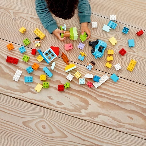 Конструктор LEGO DUPLO Коробка с кубиками, 65 деталей (10913) - фото 5