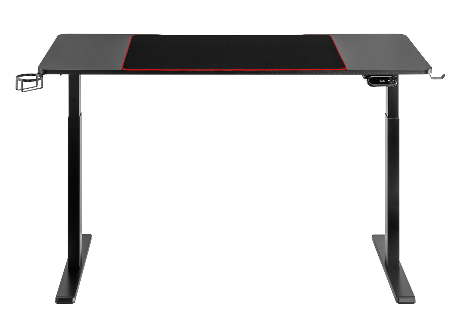 Компьютерный стол OfficePro с электрорегулировкой высоты черный (ODE714) - фото 2