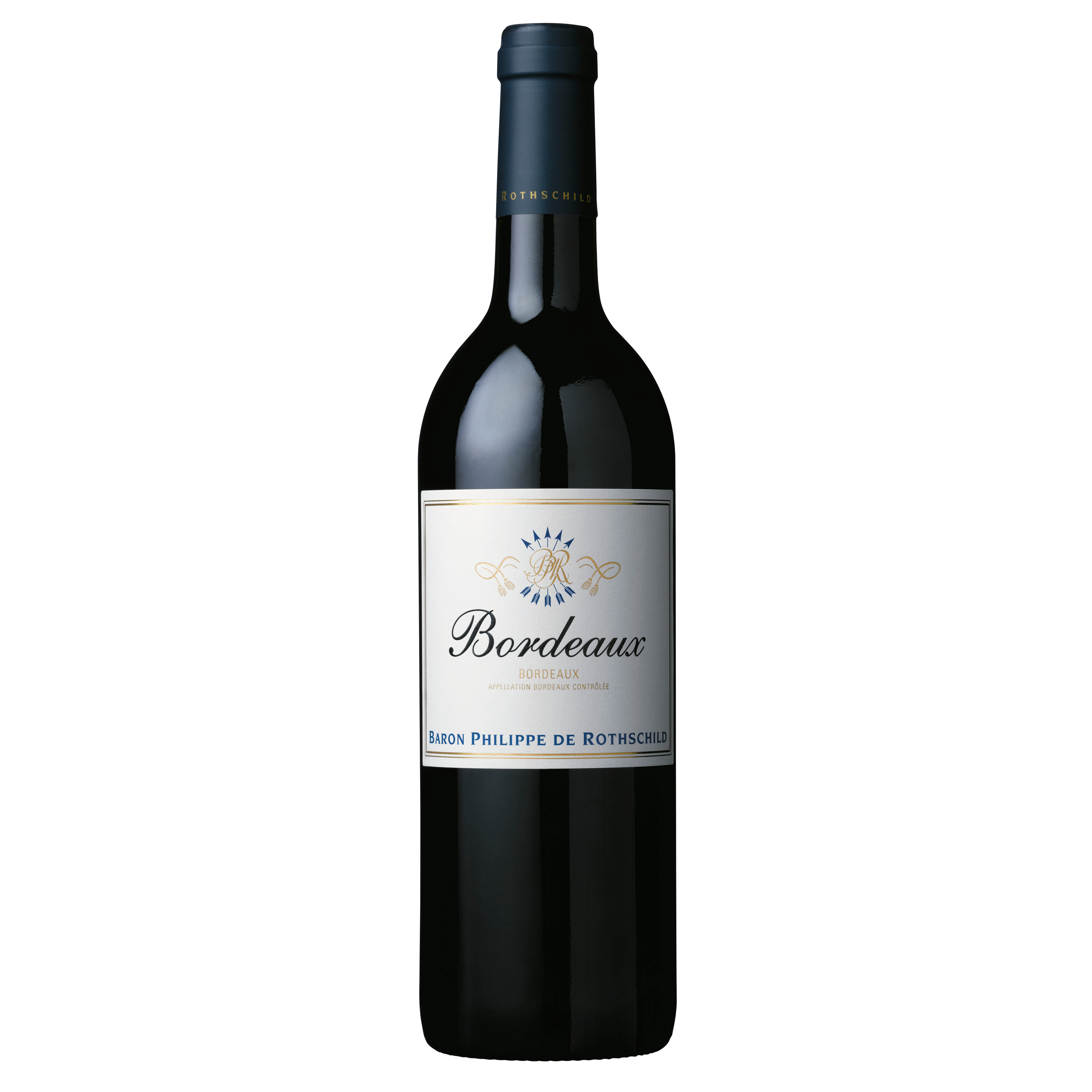 Вино Baron Philippe de Rothschild Bordeaux Rouge, червоне, сухе, 13%, 0,75 л (8000016494340) - фото 1