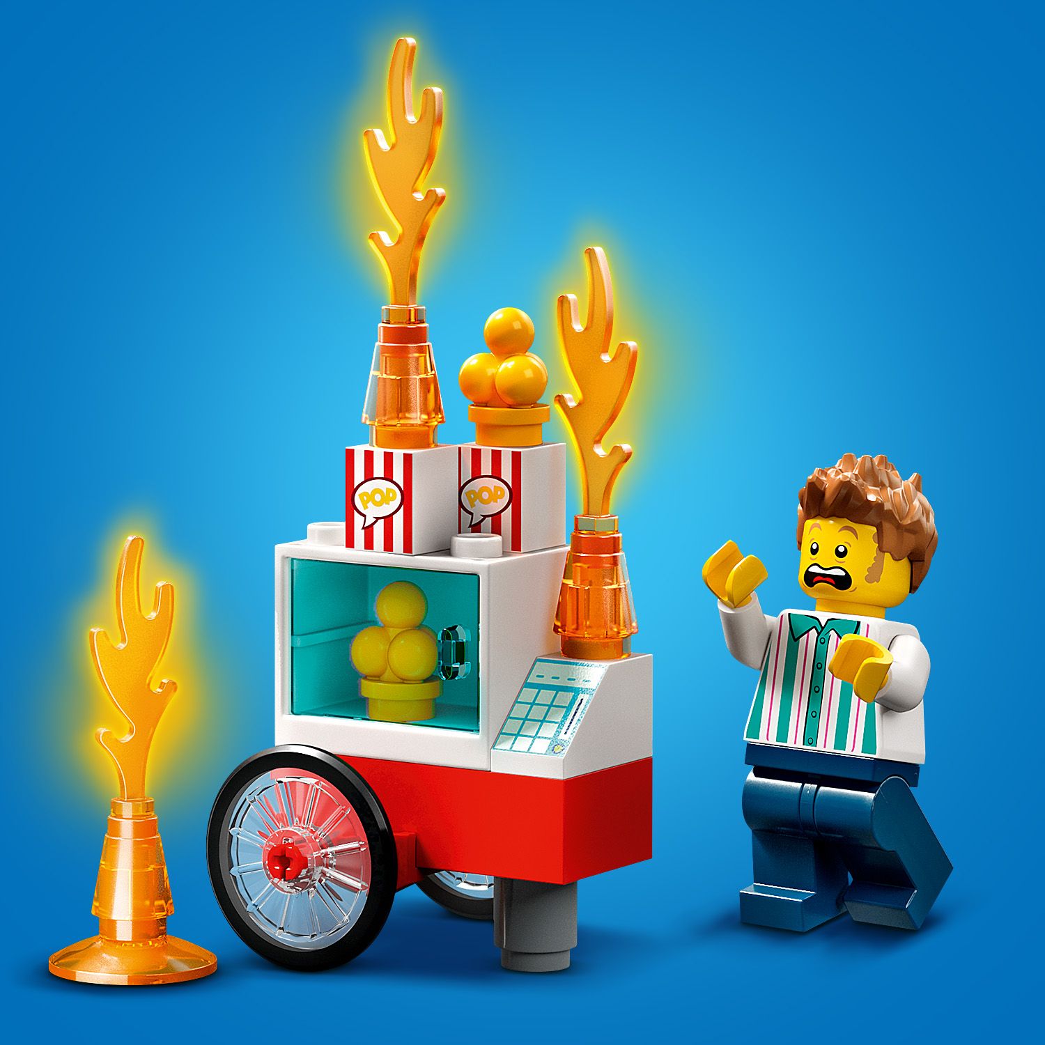 Конструктор LEGO City Пожежне депо та пожежна машина, 153 деталей (60375) - фото 6