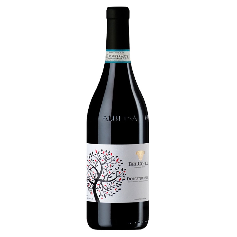 Вино Bel Colle Dolcetto d´Alba DOC, червоне, сухе, 13,5%, 0,75 л - фото 1