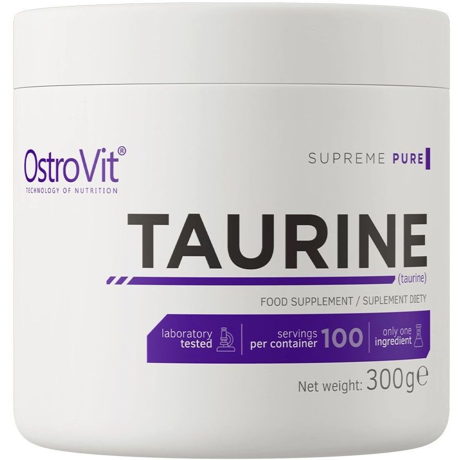 Таурин OstroVit Taurine Натуральный 300 г - фото 1