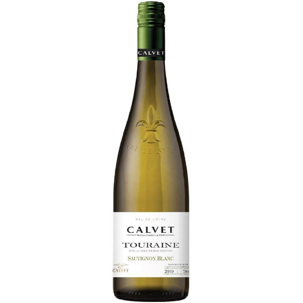 Вино Calvet Touraine AOC Sauvignon Blanc белое сухое 0.75 л - фото 1